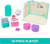 مجموعة غرف Gabby's Dollhouse الفاخرة، تشكيلة متنوعة